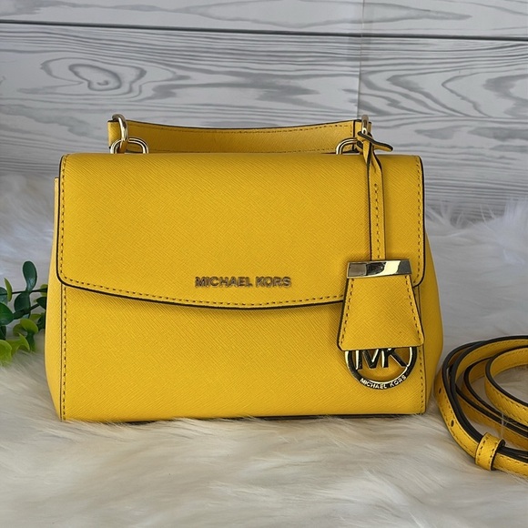 Michael Kors “Ava” Extra-Small Leather Crossbody - Picture 1 of 14